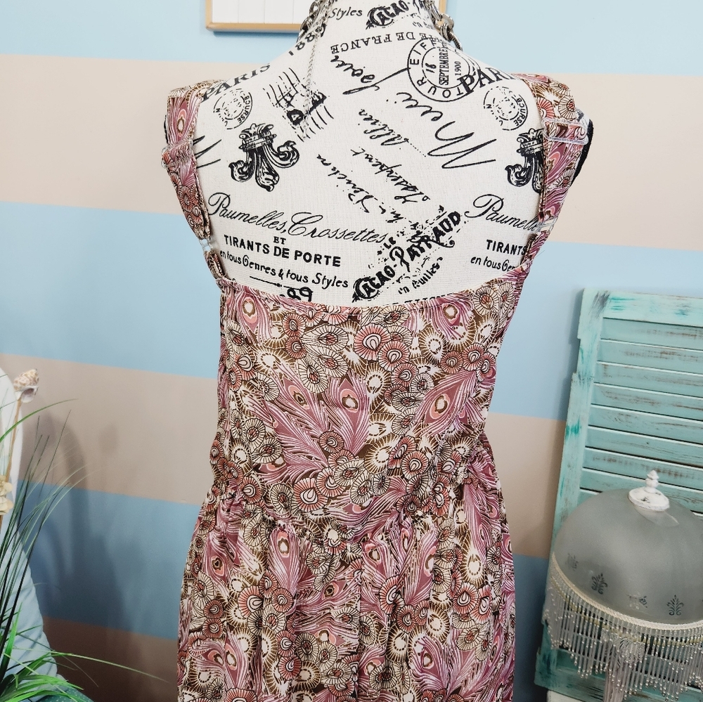 Denim 24/7 Plus Size Paisley Maxi Dress - Picture 6 of 9